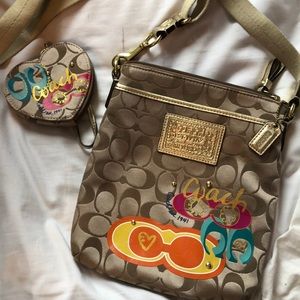 Coach Purse & Change Purse